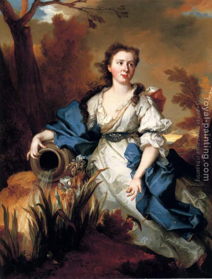 Nicolas De Largilliere : Portrait Of Marianne de Mahony